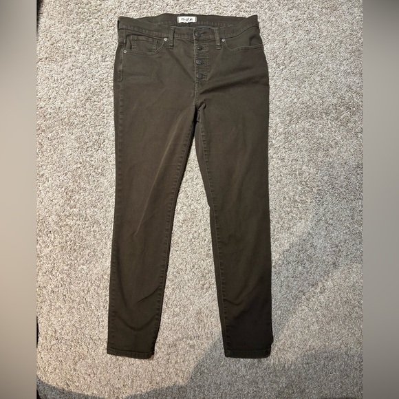*Olive green Madewell Skinny Jeans - Grunge, 2010 - Picture 2 of 6